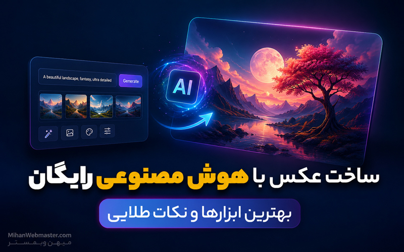 ساخت عکس با هوش مصنوعی رایگان بهترین ابزارها و نکات طلایی