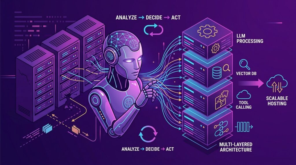 AI Agent ها چگونه زیرساخت وب را تغییر میدهند؟ از پردازش هوشمند تا انتخاب سرور